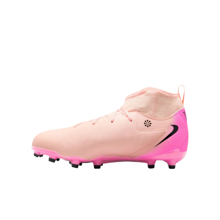 Nike Youth Phantom Luna 2 Academy FG - Crimson/Black/Pink Blast Youth Footwear - Third Coast Soccer