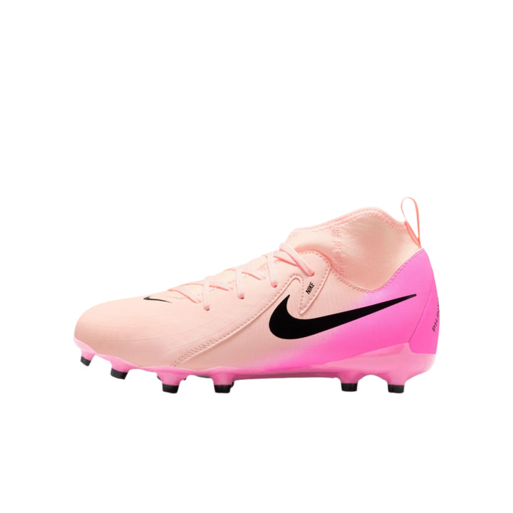 Nike Youth Phantom Luna 2 Academy FG - Crimson/Black/Pink Blast Youth Footwear - Third Coast Soccer