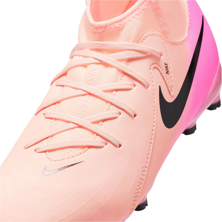 Nike Youth Phantom Luna 2 Academy FG - Crimson/Black/Pink Blast Youth Footwear - Third Coast Soccer