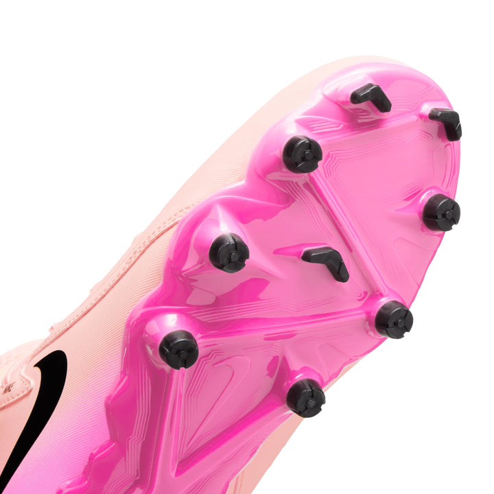 Nike Youth Phantom Luna 2 Academy FG - Crimson/Black/Pink Blast Youth Footwear - Third Coast Soccer