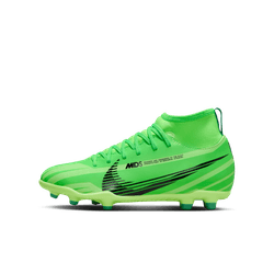 Nike Junior Superfly 9 Club FG/MG - Green Strike/Black Youth Footwear   - Third Coast Soccer