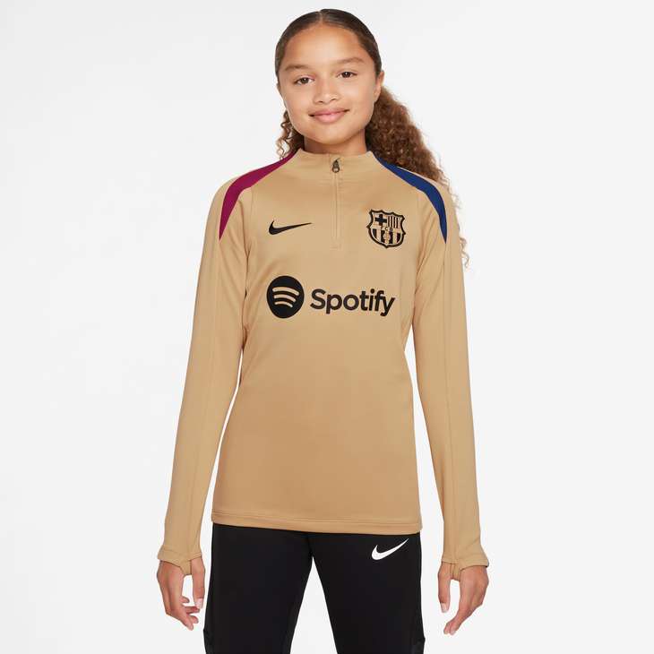 Nike Youth FC Barcelona Strike Drill Top 24/25 Club Replica   - Third Coast Soccer