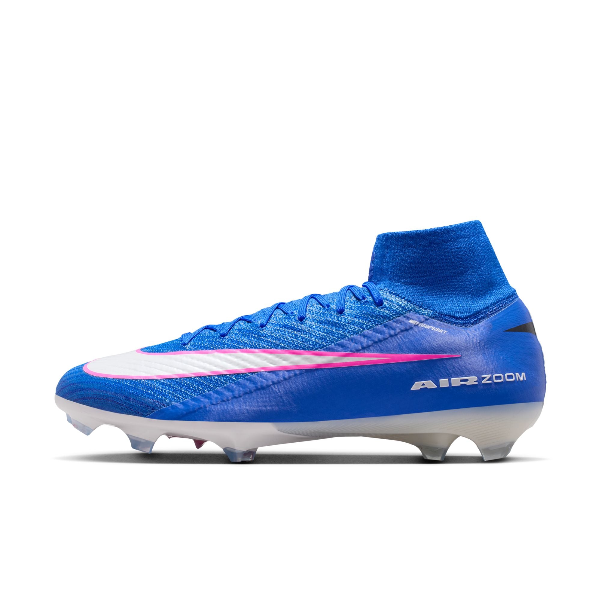 Nike Mercurial 青 ハイカット サッカーシューズ Nike Mercurial Superfly 10 Elite FG - Racer Blue/White – Third