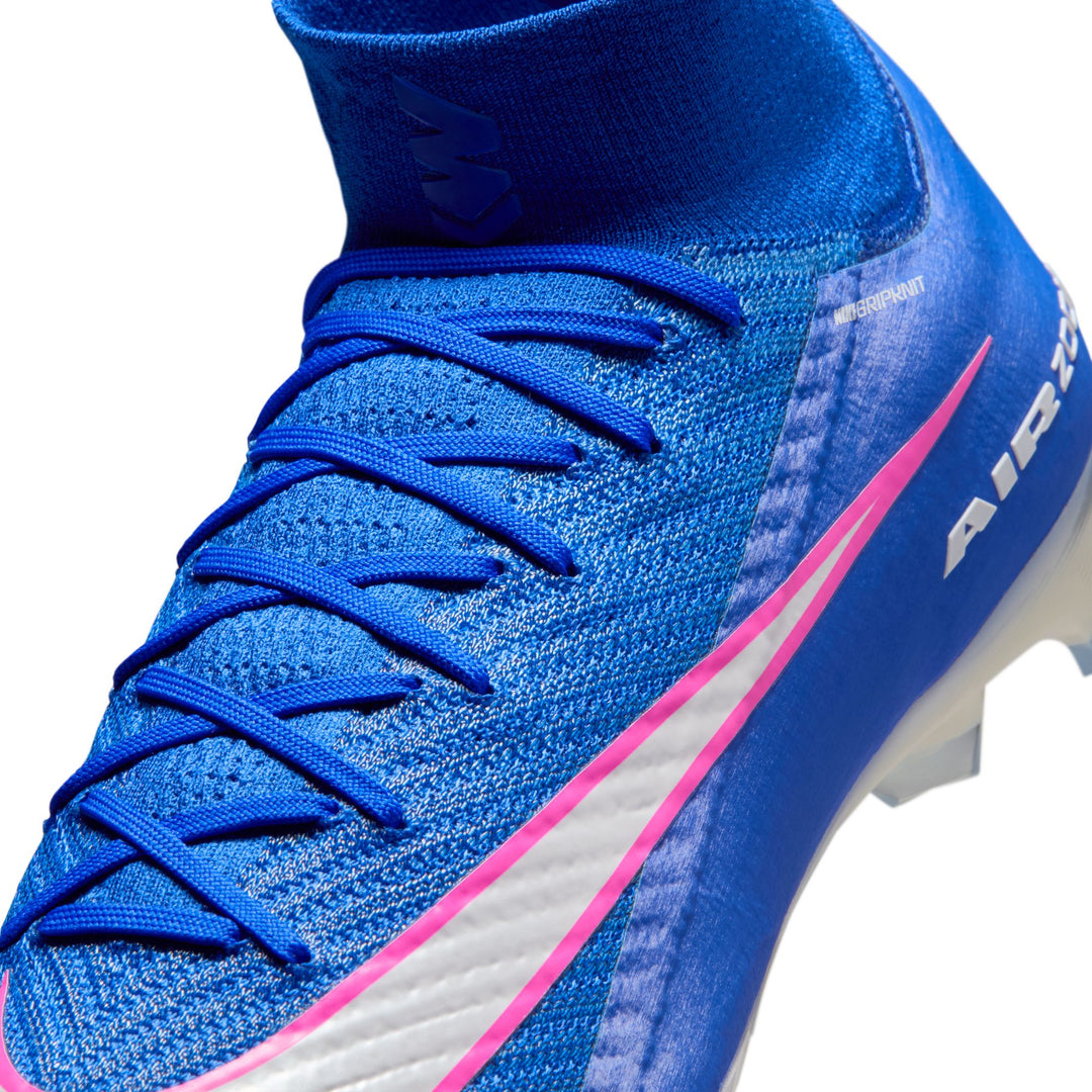Nike Mercurial Superfly 10 Elite FG - Racer Blue/White Men's Footwear - Third Coast Soccer