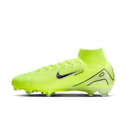 Nike Mercurial Superfly 10 Elite FG - Volt/Black Men's Footwear   - Third Coast Soccer