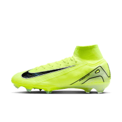 Nike Mercurial Superfly 10 Elite FG - Volt/Black Men's Footwear   - Third Coast Soccer