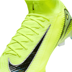 Nike Mercurial Superfly 10 Elite FG - Volt/Black Men's Footwear   - Third Coast Soccer