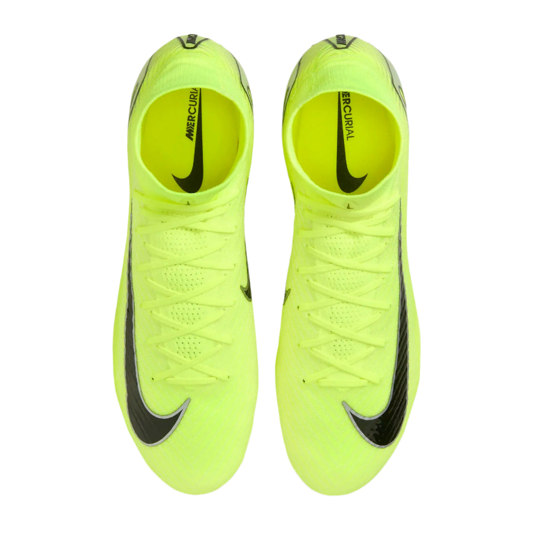 Nike Mercurial Superfly 10 Elite FG - Volt/Black Men's Footwear - Third Coast Soccer