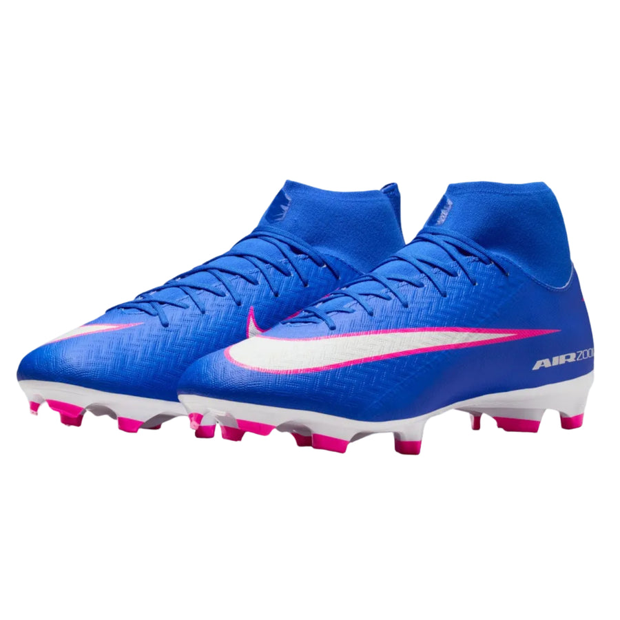 Nike Mercurial Superfly 10 Academy FG - Racer Blue/White Men's Footwear - Third Coast Soccer