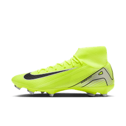 Nike Mercurial Superfly 10 Academy FG - Volt/Black Men's Footwear   - Third Coast Soccer