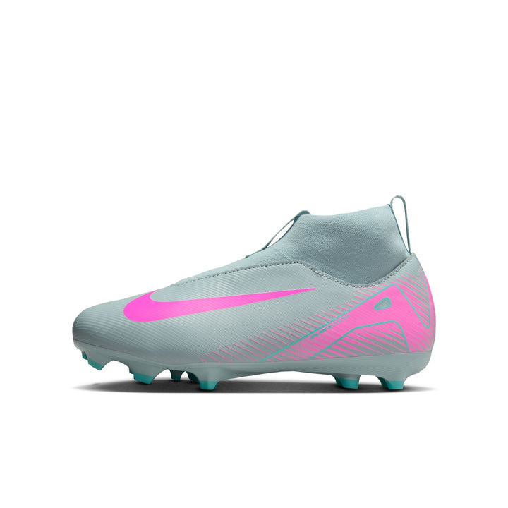 Nike Youth Mercurial Superfly 10 Academy FG - Ocean Cube/Pink Blast Youth Footwear - Third Coast Soccer