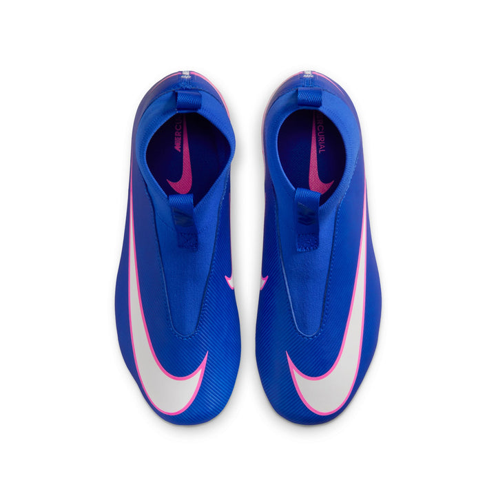 Nike Junior Mercurial Superfly 10 Academy FG - Racer Blue/White Youth Footwear - Third Coast Soccer