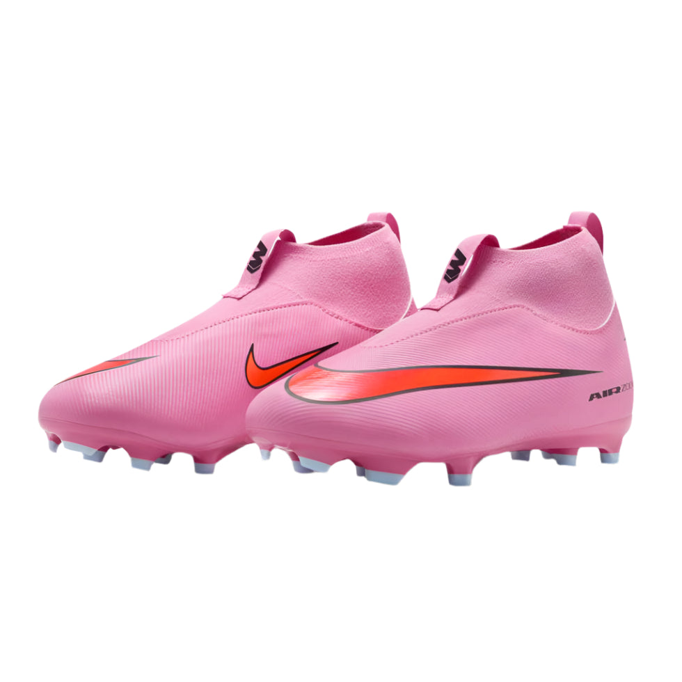 Nike Junior Mercurial Superfly 10 Academy FG/MG - Magic Flamingo/Black/Crimson Youth Footwear - Third Coast Soccer