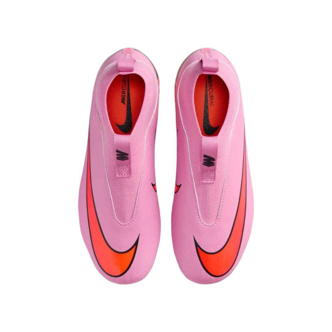 Nike Junior Mercurial Superfly 10 Academy FG/MG - Magic Flamingo/Black/Crimson Youth Footwear - Third Coast Soccer