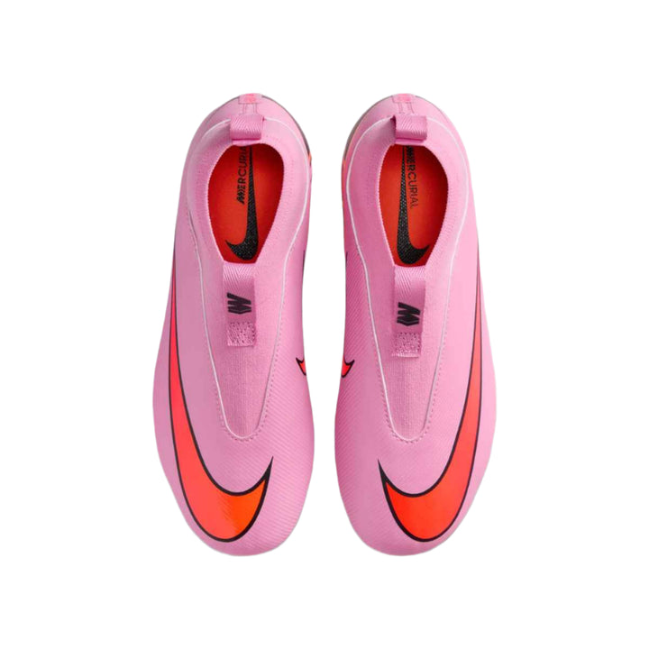 Nike Junior Mercurial Superfly 10 Academy FG/MG - Magic Flamingo/Black/Crimson Youth Footwear - Third Coast Soccer