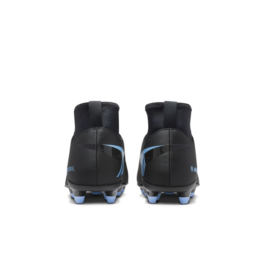 Nike Junior Mercurial Superfly 10 Club FG - Black/Blue Ice Youth Footwear - Third Coast Soccer