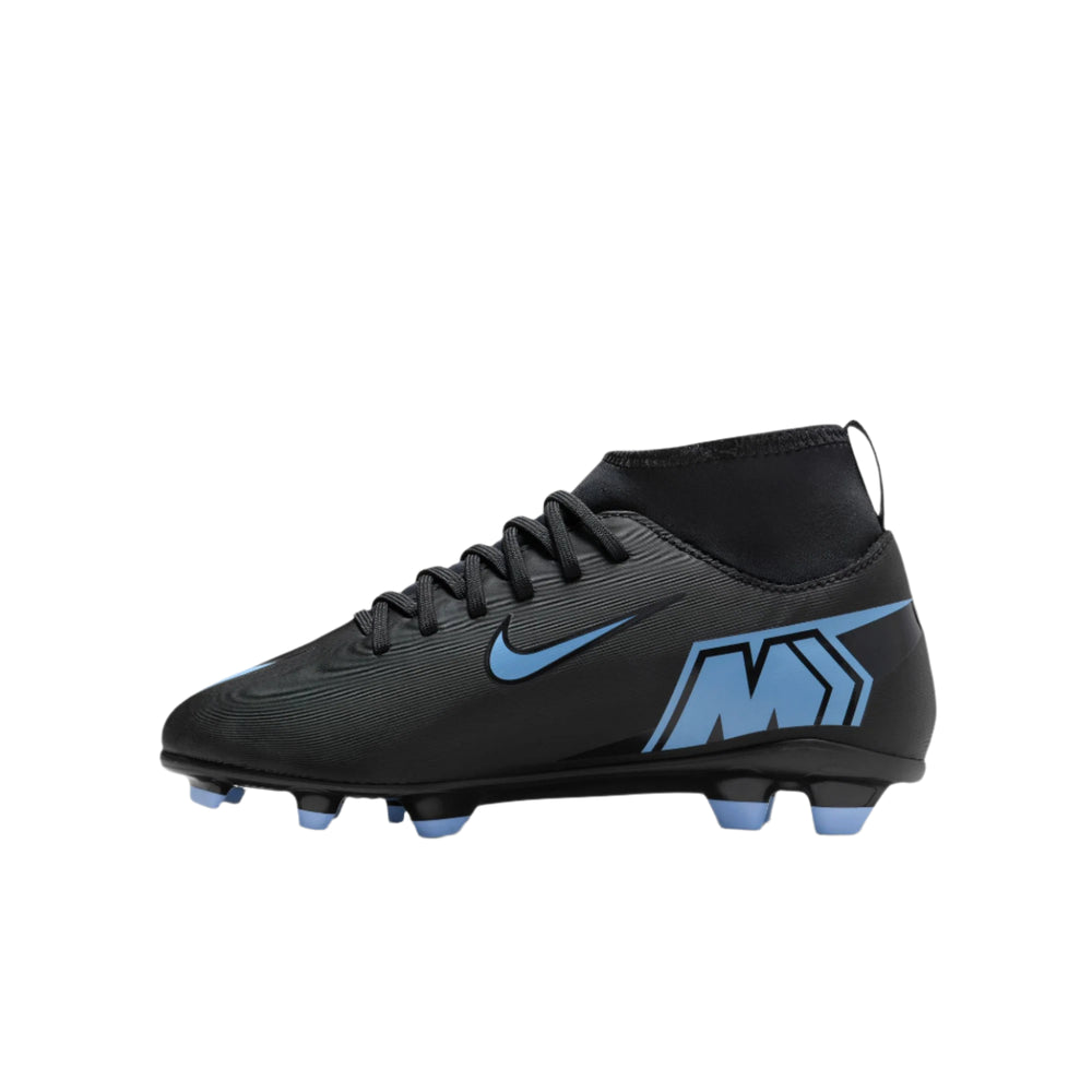 Nike Junior Mercurial Superfly 10 Club FG - Black/Blue Ice Youth Footwear - Third Coast Soccer