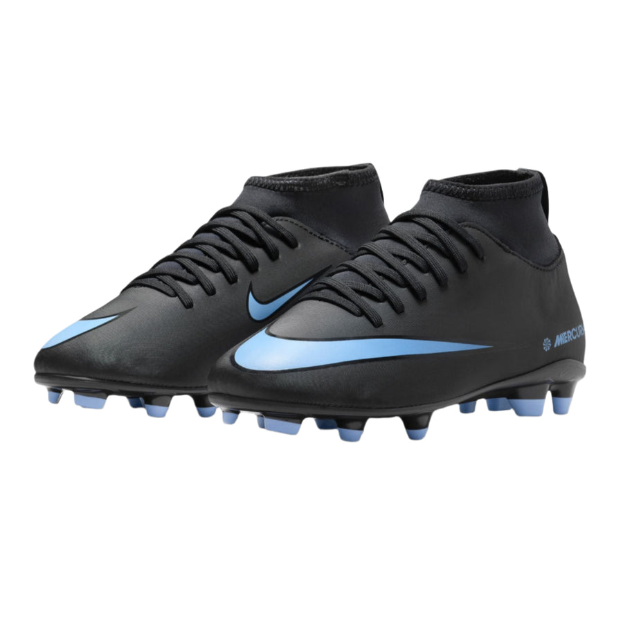 Nike Junior Mercurial Superfly 10 Club FG - Black/Blue Ice Youth Footwear - Third Coast Soccer
