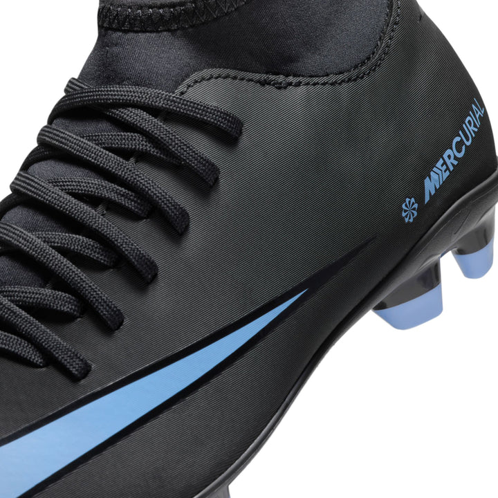 Nike Junior Mercurial Superfly 10 Club FG - Black/Blue Ice Youth Footwear - Third Coast Soccer