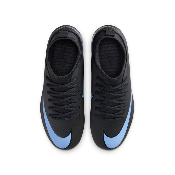 Nike Junior Mercurial Superfly 10 Club FG - Black/Blue Ice Youth Footwear - Third Coast Soccer