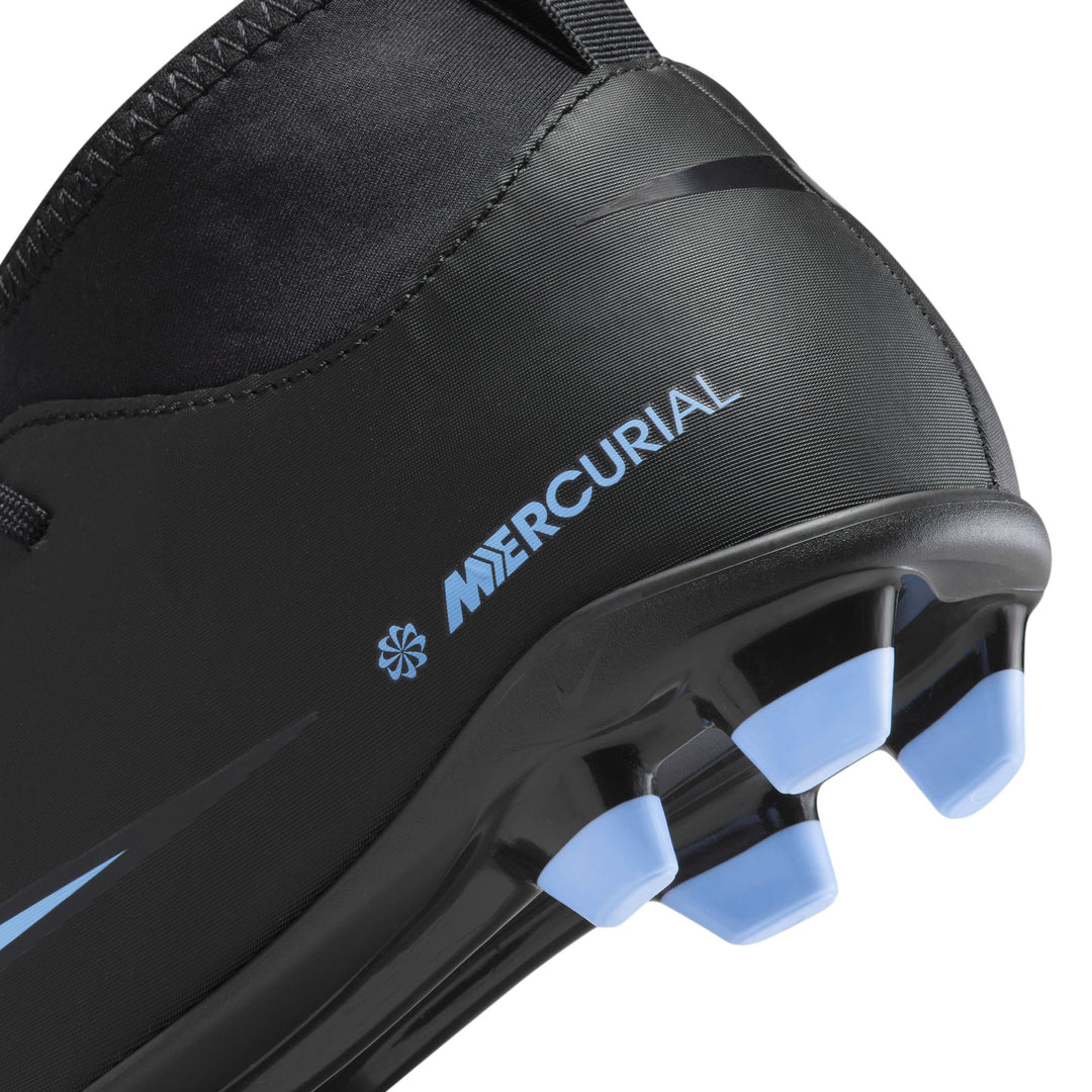 Nike Junior Mercurial Superfly 10 Club FG - Black/Blue Ice Youth Footwear - Third Coast Soccer