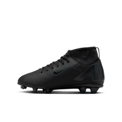 Nike Junior Mercurial Superfly 10 Club FG - Black/Deep Jungle Youth Footwear   - Third Coast Soccer