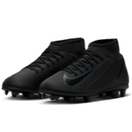 Nike Junior Mercurial Superfly 10 Club FG - Black/Deep Jungle Youth Footwear   - Third Coast Soccer