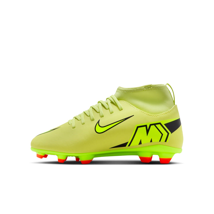 Nike Junior Mercurial Superfly 10 Club FG - Limelight/Volt/Crimson Youth Footwear - Third Coast Soccer