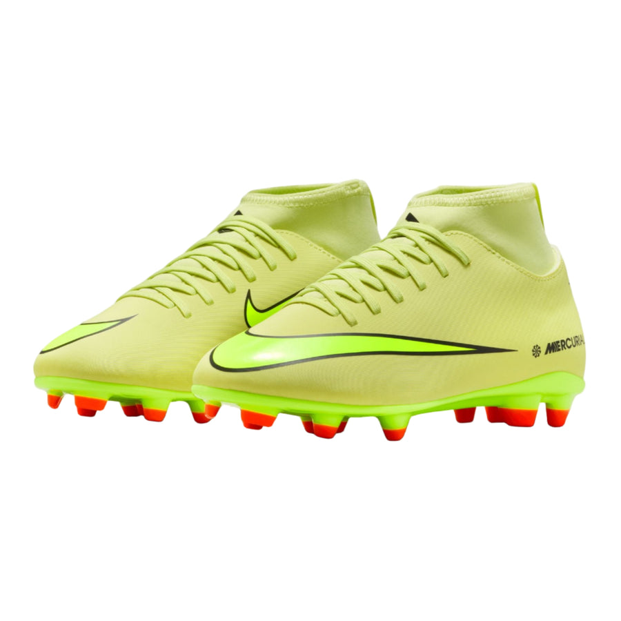 Nike Junior Mercurial Superfly 10 Club FG - Limelight/Volt/Crimson Youth Footwear - Third Coast Soccer