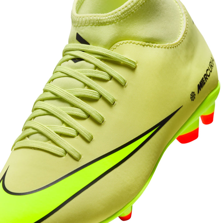 Nike Junior Mercurial Superfly 10 Club FG - Limelight/Volt/Crimson Youth Footwear - Third Coast Soccer