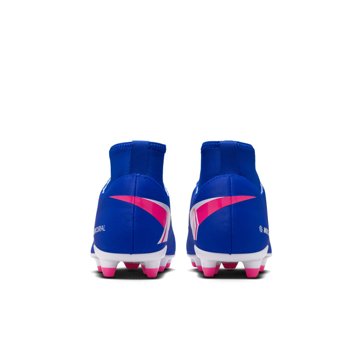 Nike Junior Mercurial Superfly 10 Club FG - Racer Blue/White Youth Footwear - Third Coast Soccer