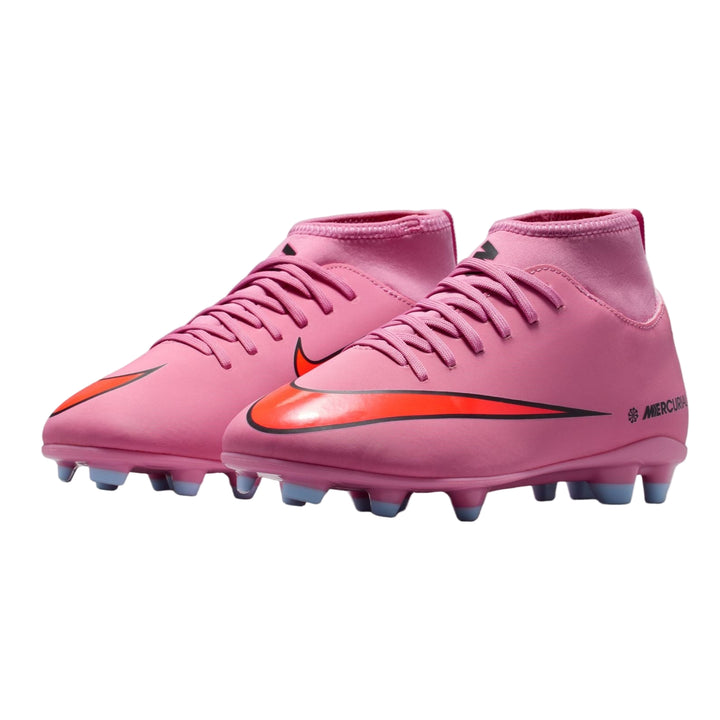 Nike Junior Mercurial Superfly 10 Club FG - Magic Flamingo/Black/Total Crimson Youth Footwear - Third Coast Soccer