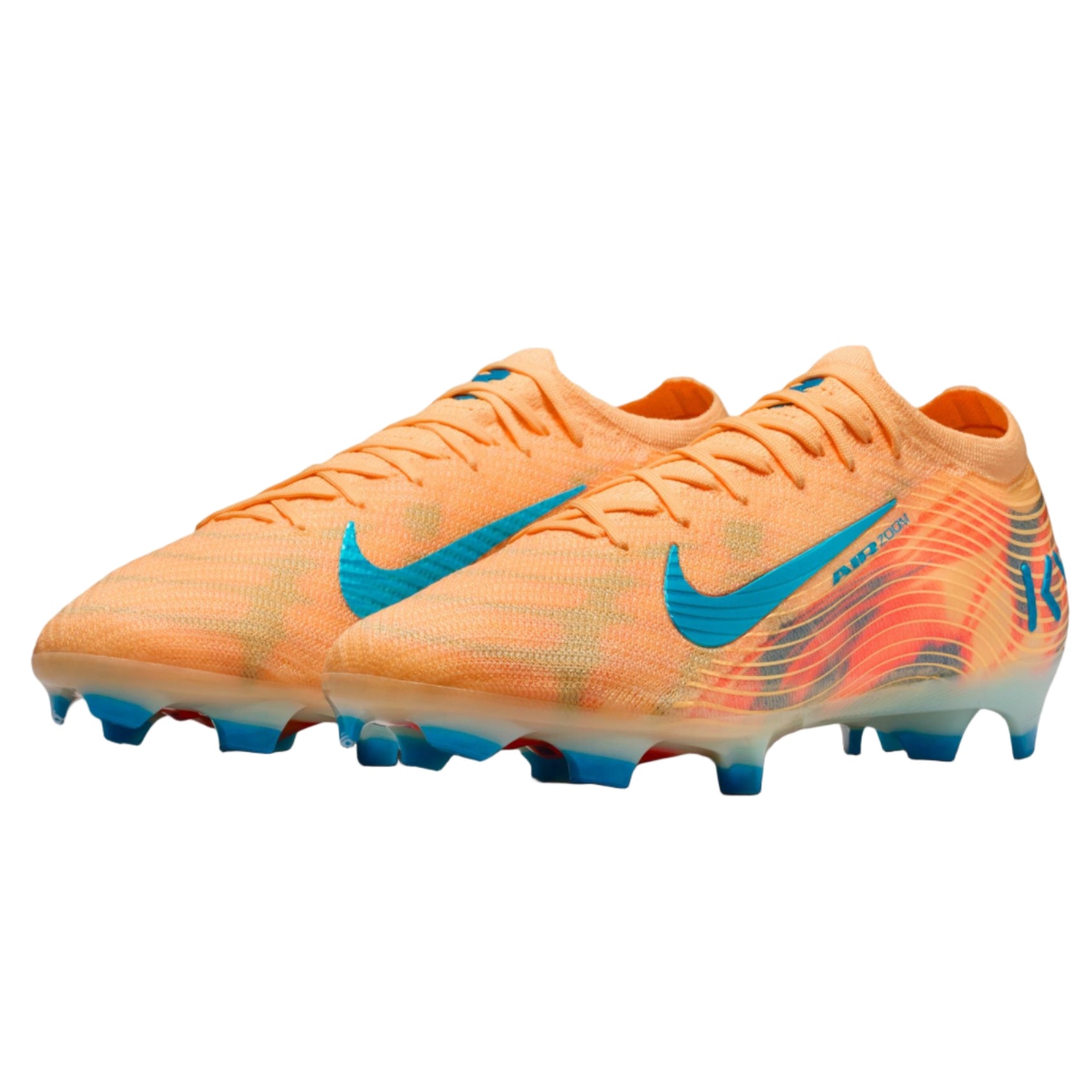 Nike Mercurial Vapor 16 Mbappe Elite - Melon/Turquoise – Third