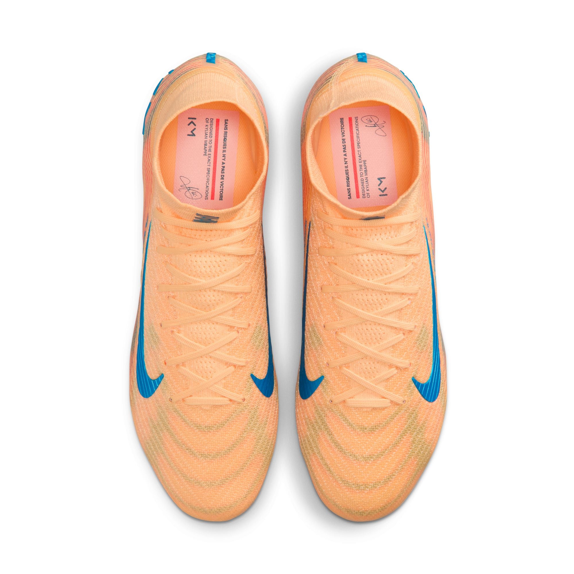 Nike Mercurial Superfly 10 Mbappe Elite FG - Melon/Turquoise