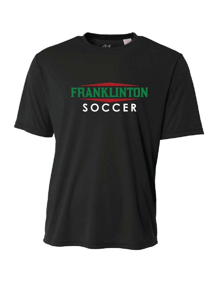 Franklinton SC Soccer Short-Sleeve T-Shirt Franklinton SC Spiritwear Black Youth Small - Third Coast Soccer