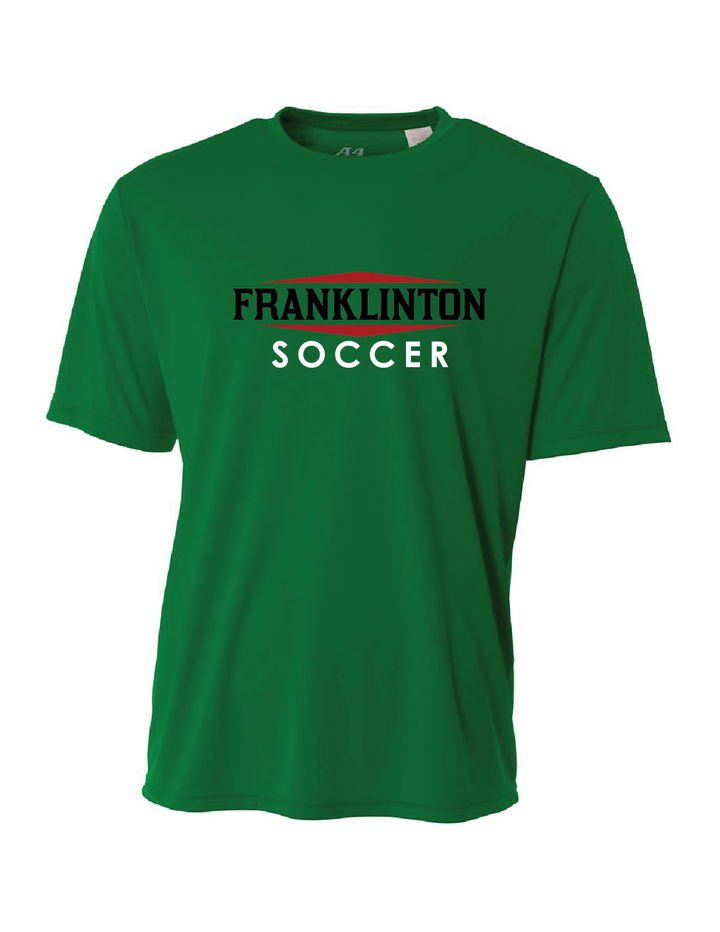 Franklinton SC Soccer Short-Sleeve T-Shirt Franklinton SC Spiritwear Green Youth Small - Third Coast Soccer