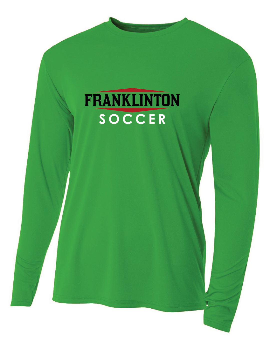 Franklinton SC Soccer Long-Sleeve T-Shirt Franklinton SC Spiritwear Green Youth Small - Third Coast Soccer