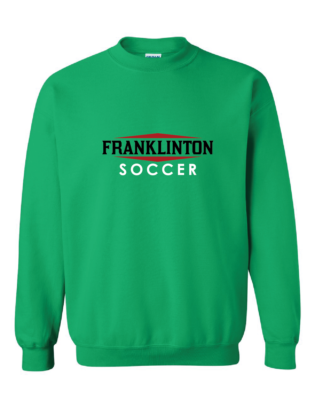 Franklinton SC Soccer Crew Neck Sweatshirt Franklinton SC Spiritwear Green Youth Small - Third Coast Soccer