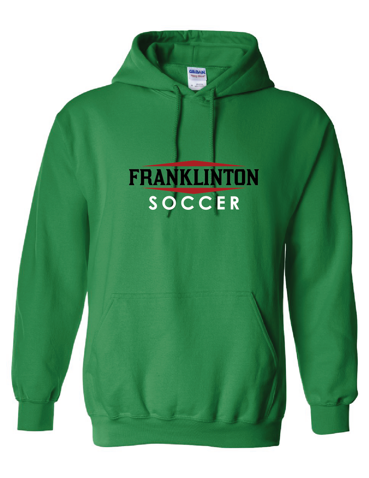 Franklinton SC Soccer Hooded Sweatshirt Franklinton SC Spiritwear Green Mens Small - Third Coast Soccer