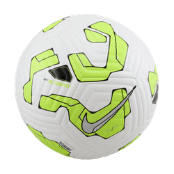 Nike Academy Ball - White/Volt/Metallic Silver Balls   - Third Coast Soccer