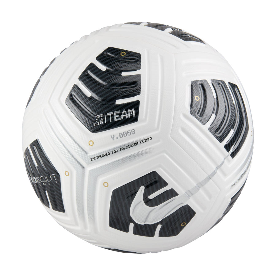 Nike Club Elite Team Ball - White/Black/Silver Balls - Third Coast Soccer