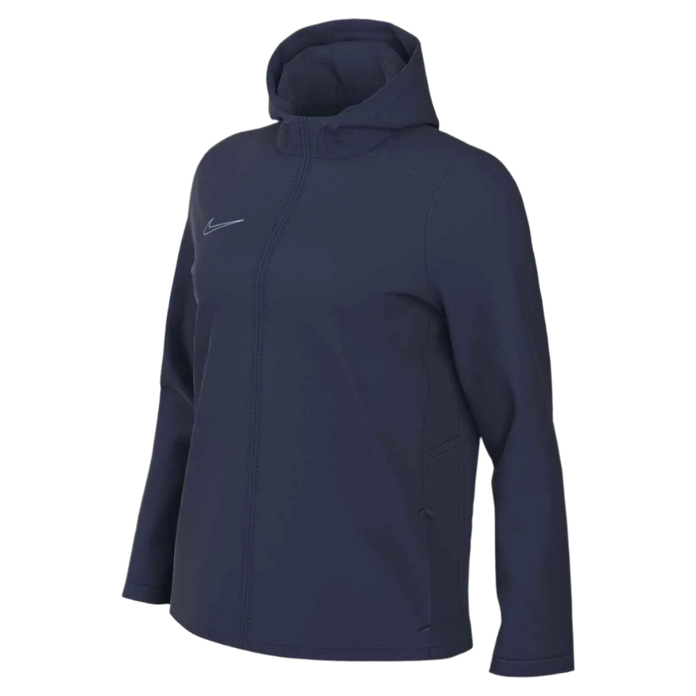 Nike Women's Academy 25 Storm FIT Rain Jacket Jackets Midnight Navy/White Womens Small - Third Coast Soccer