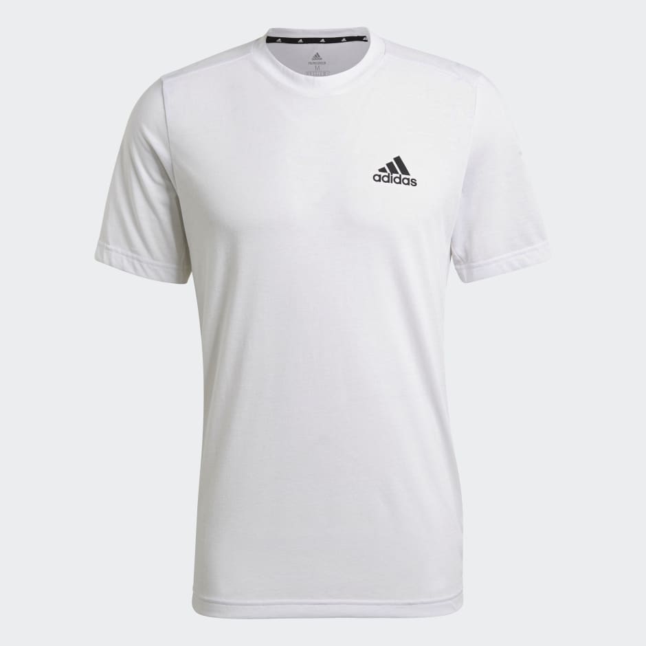 adidas Feelready T-Shirt - White Training Wear   - Third Coast Soccer
