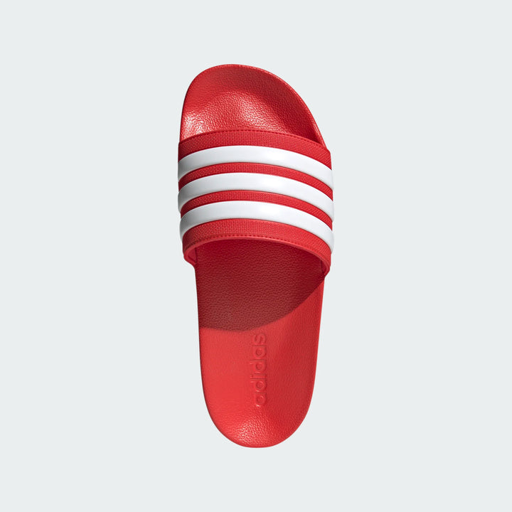 adidas Adilette Shower Slide - Red/White Mens Sandals   - Third Coast Soccer