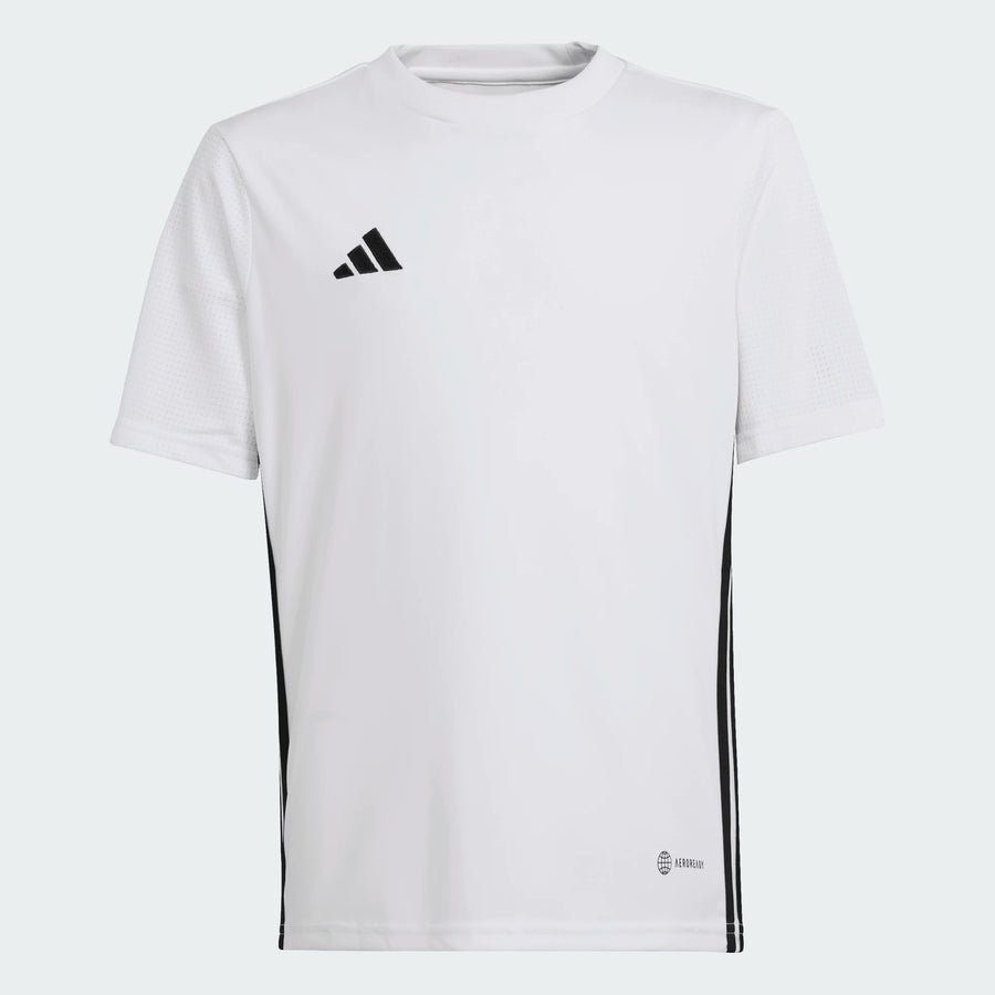 adidas Youth Tabela 23 Jersey - White/Black Jerseys - Third Coast Soccer