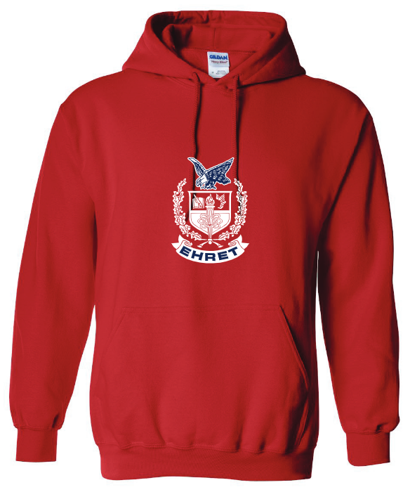 John Ehert HS Hooded Sweatshirt John Ehert HS Red Mens Small - Third Coast Soccer