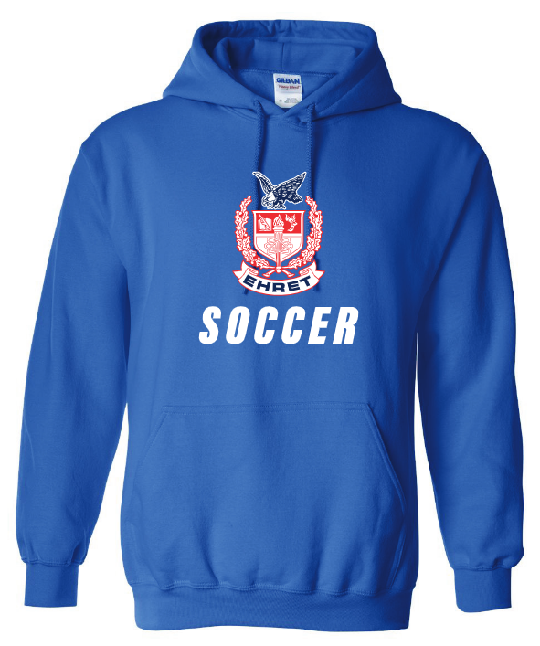 John Ehert HS Hooded Sweatshirt John Ehert HS Royal Mens Small - Third Coast Soccer