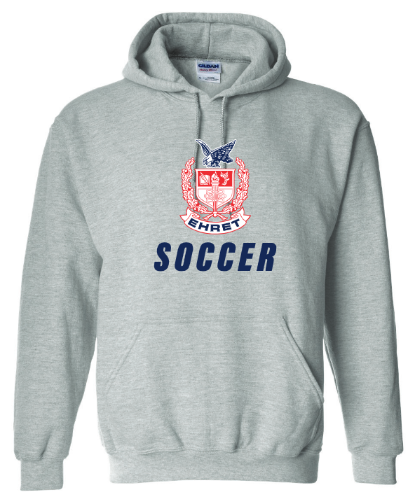 John Ehert HS Hooded Sweatshirt John Ehert HS Sport Grey Mens Small - Third Coast Soccer