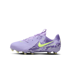 Nike Youth United Phantom GX 2 Academy FG - Purple/Volt Youth Footwear - Third Coast Soccer