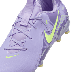 Nike Youth United Phantom GX 2 Academy FG - Purple/Volt Youth Footwear - Third Coast Soccer